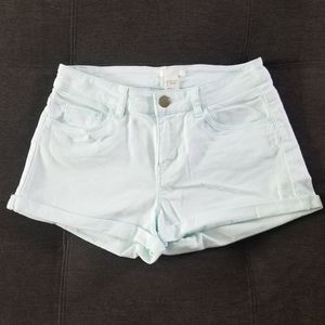 H&M Mint Shorts
